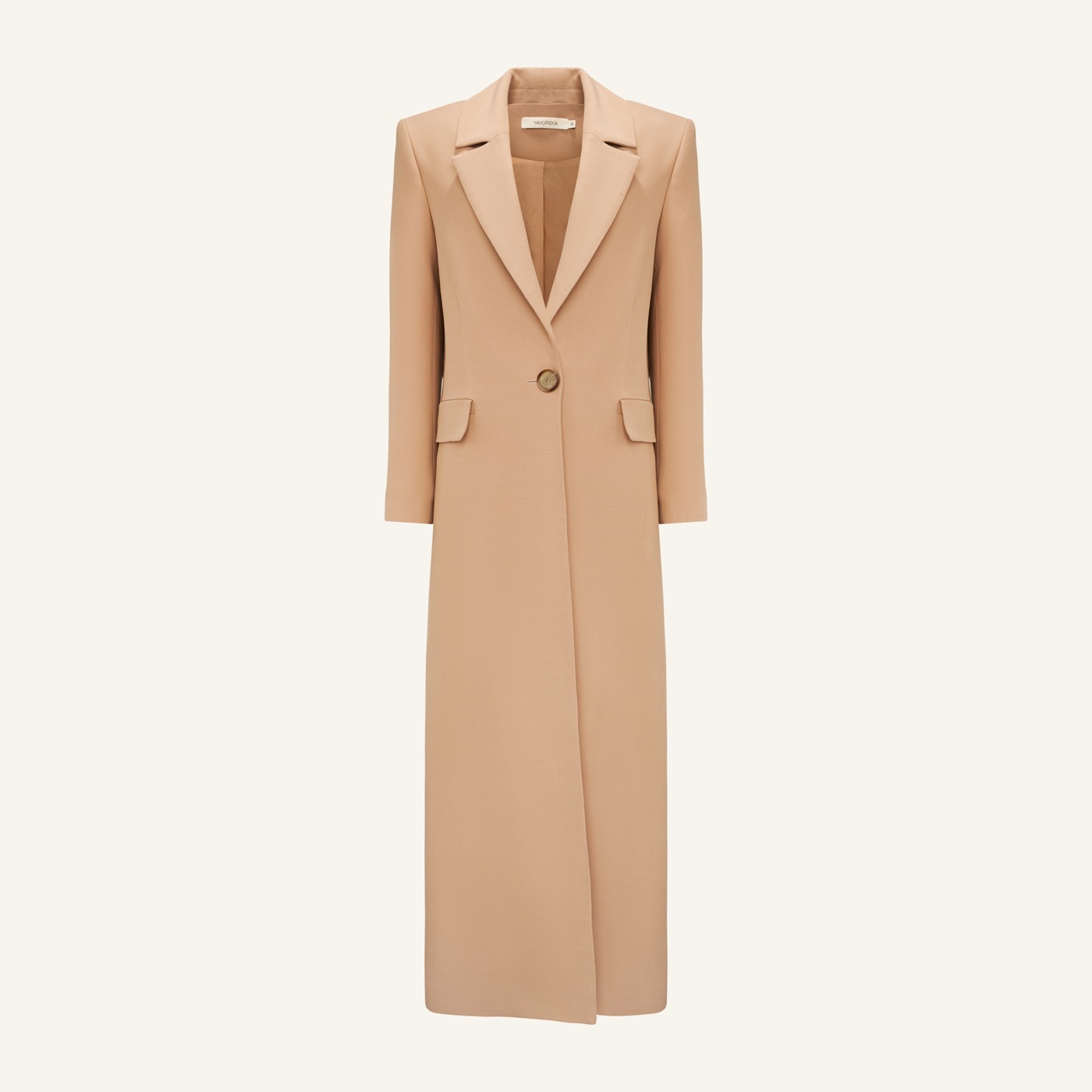 Long woolen coat