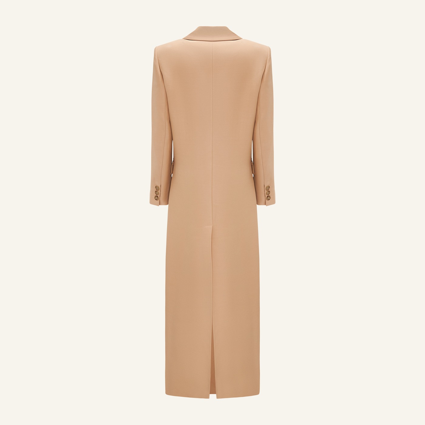 Long woolen coat
