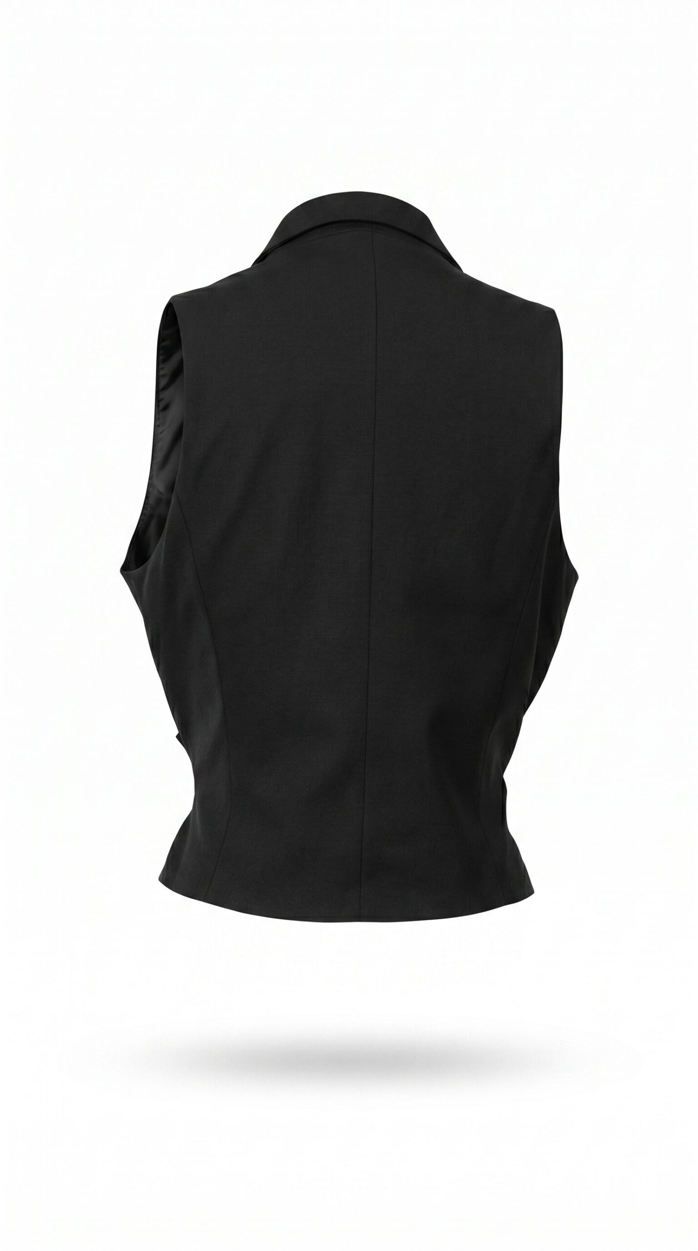 Tailored-waist vest